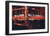 1945: Mcginnis Tango Palace Above the Roast Beef King Deli, 48th and Broadway, New York, NY-Andreas Feininger-Framed Photographic Print