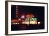 1945: Signs for the Orbach Department Store and Simko Shoe Store in the Union Square, New York, Ny-Andreas Feininger-Framed Photographic Print