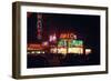 1945: Signs for the Orbach Department Store and Simko Shoe Store in the Union Square, New York, Ny-Andreas Feininger-Framed Photographic Print