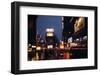 1945: Times Square at Night after Rain, New York, NY-Andreas Feininger-Framed Photographic Print