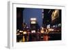 1945: Times Square at Night after Rain, New York, NY-Andreas Feininger-Framed Photographic Print