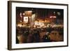 1945: Vaudeville Loew's State Theatre at 1540 Broadway at Night, New York, Ny-Andreas Feininger-Framed Photographic Print