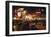 1945: Vaudeville Loew's State Theatre at 1540 Broadway at Night, New York, Ny-Andreas Feininger-Framed Photographic Print