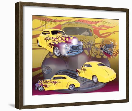 1946 Chevy-null-Framed Art Print