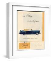 1946 Lincoln Continental Cabri-null-Framed Art Print