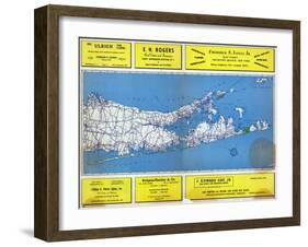 1946, Long Island Plate 2, New York, United States-null-Framed Giclee Print