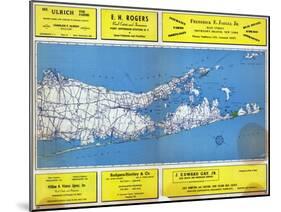 1946, Long Island Plate 2, New York, United States-null-Mounted Giclee Print