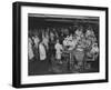 1946: Workers as They Butcher Meats in the Hormel Foods Corporation Factory, Austin, Minnesota-Wallace Kirkland-Framed Photographic Print