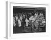 1946: Workers as They Butcher Meats in the Hormel Foods Corporation Factory, Austin, Minnesota-Wallace Kirkland-Framed Photographic Print