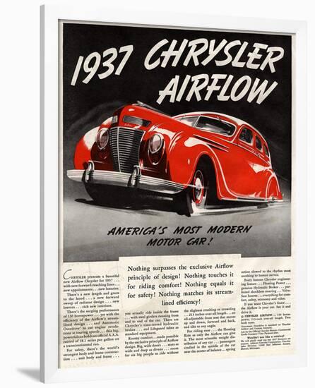 1947 Chrysler Airflow-null-Framed Premium Giclee Print