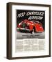1947 Chrysler Airflow-null-Framed Art Print
