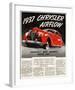 1947 Chrysler Airflow-null-Framed Art Print