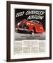 1947 Chrysler Airflow-null-Framed Art Print