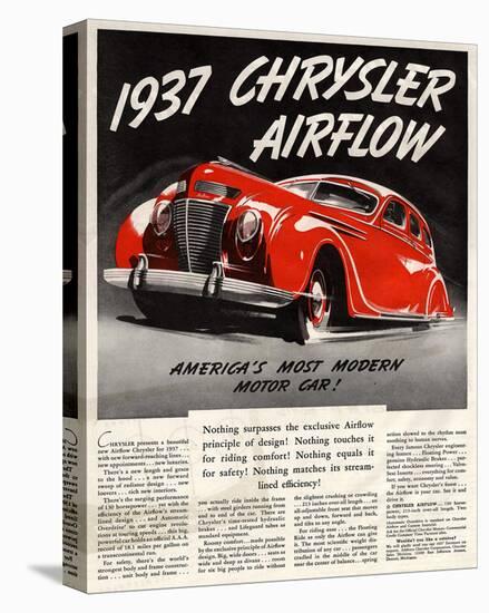1947 Chrysler Airflow-null-Stretched Canvas