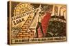 1947 Czech Propaganda Postcard-null-Stretched Canvas