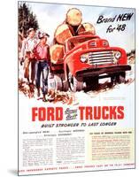 1948 Ford Truck-Built Stronger-null-Mounted Premium Giclee Print