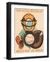 1948 Official Program, Wrigley Field-null-Framed Art Print