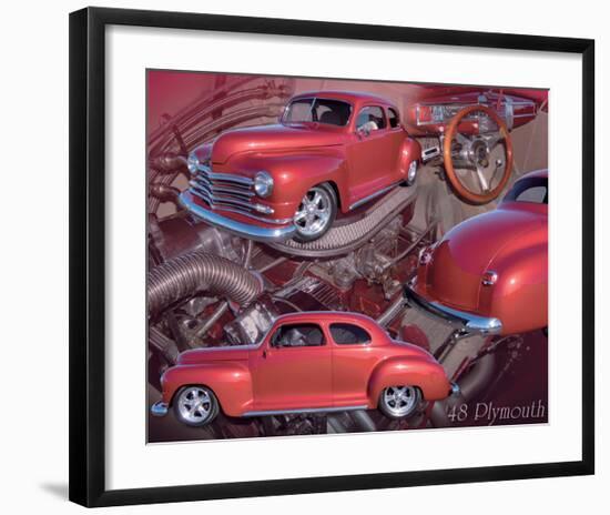 1948 Plymouth-null-Framed Art Print