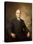 1948 Portrait of Harry Truman Painted by Greta Kempton-null-Stretched Canvas