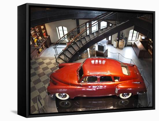 1948 Tucker Automobile, Francis Ford Coppola Winery, Geyserville, California, Usa-Walter Bibikow-Framed Stretched Canvas