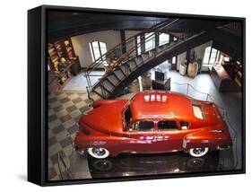 1948 Tucker Automobile, Francis Ford Coppola Winery, Geyserville, California, Usa-Walter Bibikow-Framed Stretched Canvas