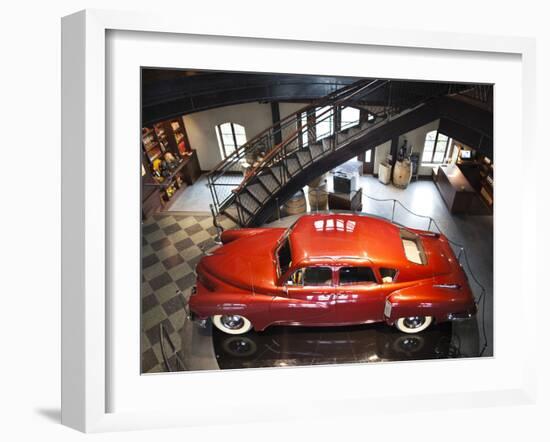 1948 Tucker Automobile, Francis Ford Coppola Winery, Geyserville, California, Usa-Walter Bibikow-Framed Photographic Print