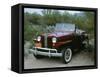 1948 Willys Jeepster-null-Framed Stretched Canvas