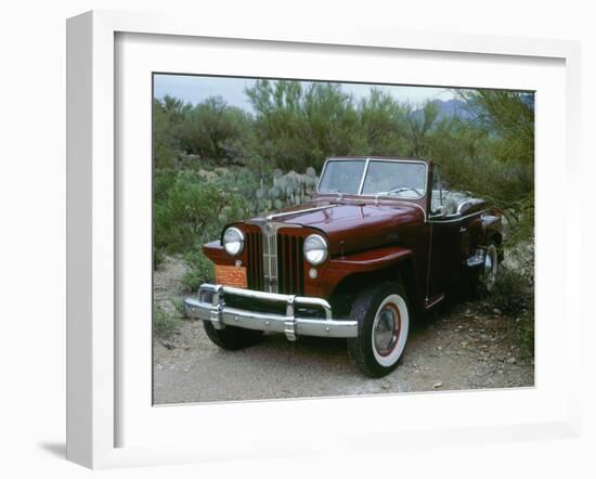 1948 Willys Jeepster-null-Framed Photographic Print