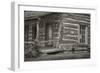 1949-Bonanzaville-B&W-Gordon Semmens-Framed Photographic Print