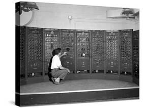 1949 Computer Used by Rocket Scientists at Lewis Flight Propulsion Laboratory, Cleveland, Ohio-null-Stretched Canvas