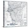 1949, Del Norte County Wall Map, California, United States-null-Stretched Canvas