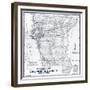 1949, Del Norte County Wall Map, California, United States-null-Framed Giclee Print