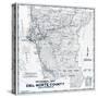 1949, Del Norte County Wall Map, California, United States-null-Stretched Canvas