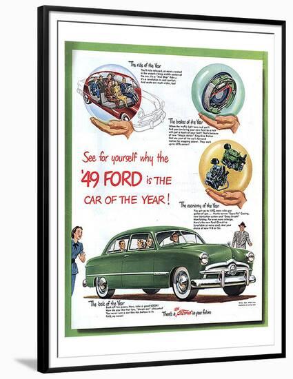 1949 Ford - … Car of the Year-null-Framed Premium Giclee Print