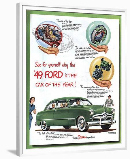 1949 Ford - … Car of the Year-null-Framed Premium Giclee Print