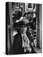 1949: Jess Motlow, Owner of Jack Daniels Distillery, Tennessee-Ed Clark-Stretched Canvas