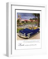 1949 Lincoln Cosmopolitan-null-Framed Art Print