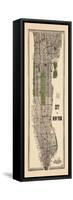 1949, Manhattan composite, 1949, New York, United States-null-Framed Stretched Canvas