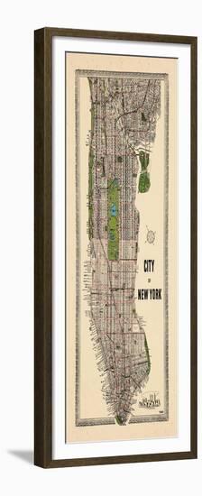 1949, Manhattan composite, 1949, New York, United States-null-Framed Premium Giclee Print