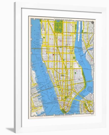 1949, Manhattan, New York, United States-null-Framed Giclee Print