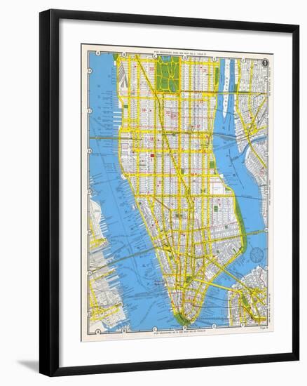 1949, Manhattan, New York, United States-null-Framed Giclee Print