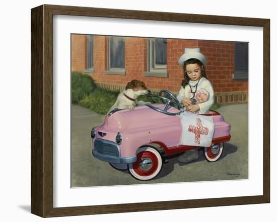 1949 Murray Comet-David Lindsley-Framed Giclee Print