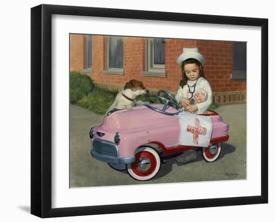 1949 Murray Comet-David Lindsley-Framed Giclee Print