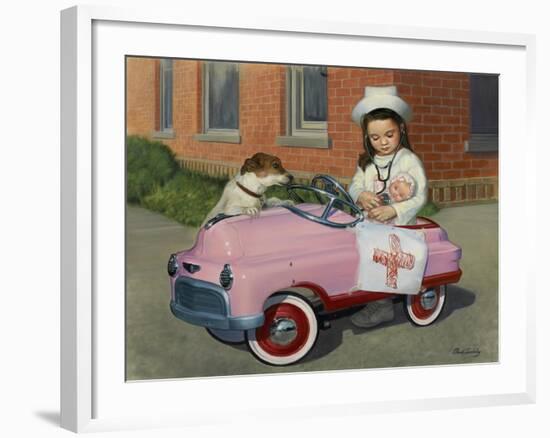 1949 Murray Comet-David Lindsley-Framed Giclee Print