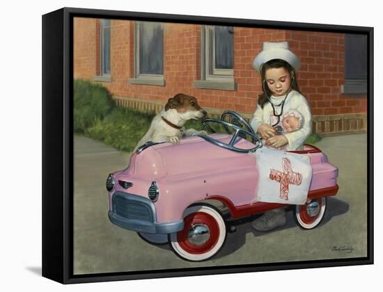 1949 Murray Comet-David Lindsley-Framed Stretched Canvas