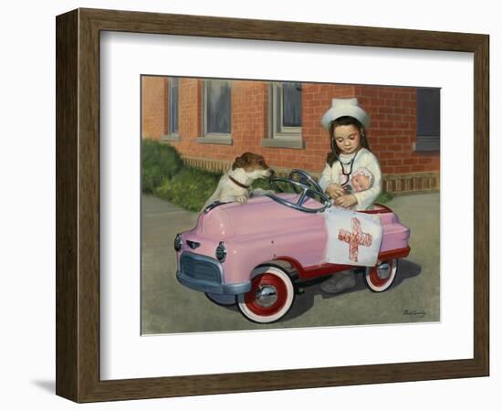 1949 Murray Comet-David Lindsley-Framed Giclee Print