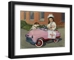 1949 Murray Comet-David Lindsley-Framed Giclee Print