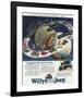 1949 Willys-The Universal Jeep-null-Framed Art Print