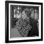 1949: Woman in Fur Fashion in New York City-Gordon Parks-Framed Photographic Print