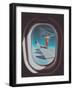 #194-spacerocket art-Framed Giclee Print